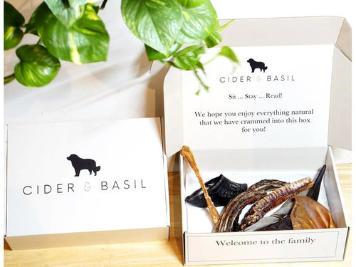 The Isolation Dog Treat Box-Dog Treats-Cider and Basil
