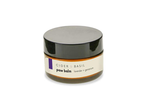 Dog Paw Balm - Wild Lavender & Geranium Leaf Essential Oils-Dog Paw Balm-Cider and Basil