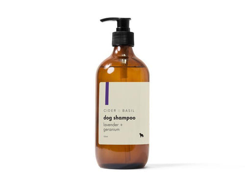 Dog Shampoo - Wild Lavender & Geranium Leaf-Dog Shampoo-Cider and Basil